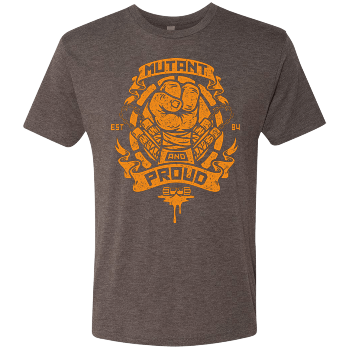 T-Shirts Macchiato / Small Mutant and Proud Mikey Men's Triblend T-Shirt