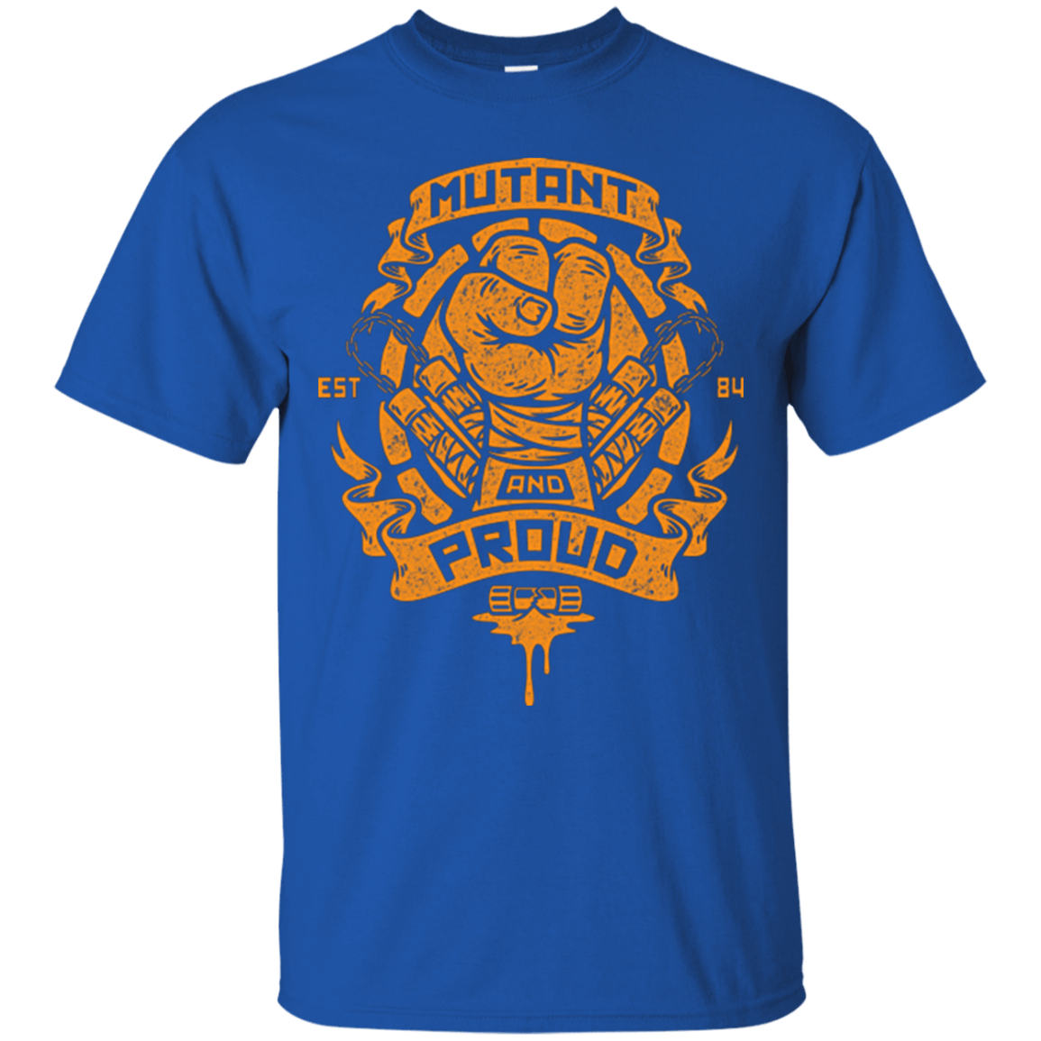 T-Shirts Royal / Small Mutant and Proud Mikey T-Shirt