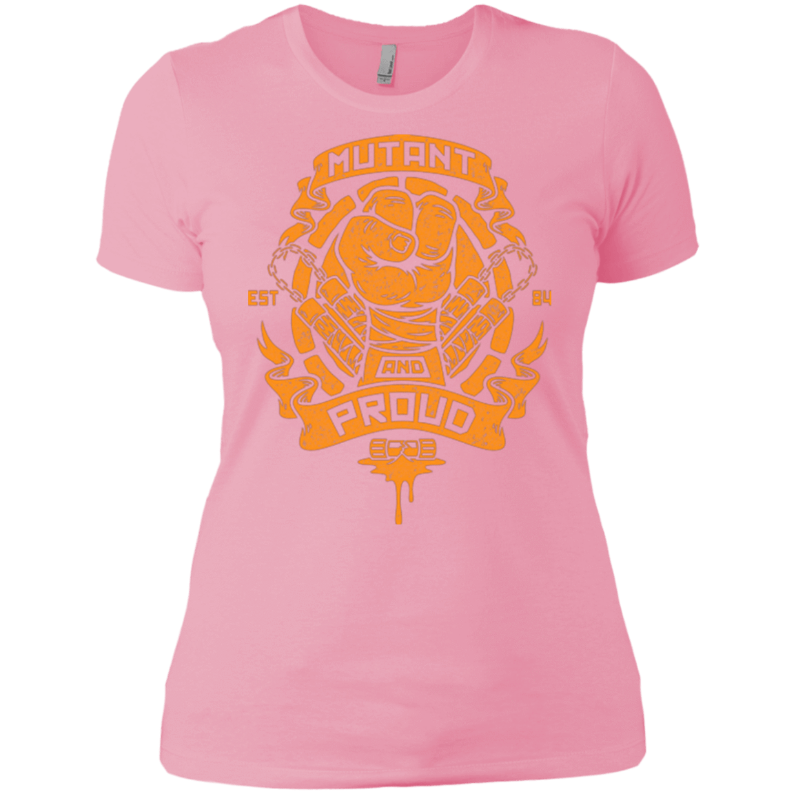 T-Shirts Light Pink / X-Small Mutant and Proud Mikey Women's Premium T-Shirt