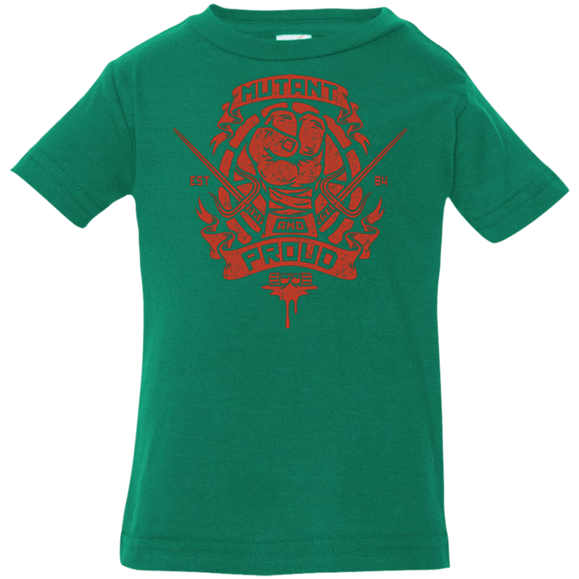 T-Shirts Kelly / 6 Months Mutant and Proud Raph Infant PremiumT-Shirt