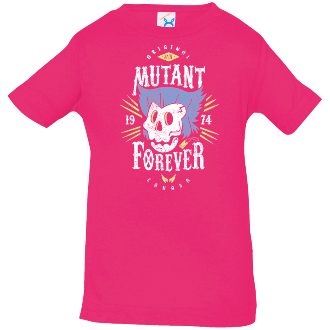 T-Shirts Hot Pink / 6 Months Mutant Forever Infant Premium T-Shirt