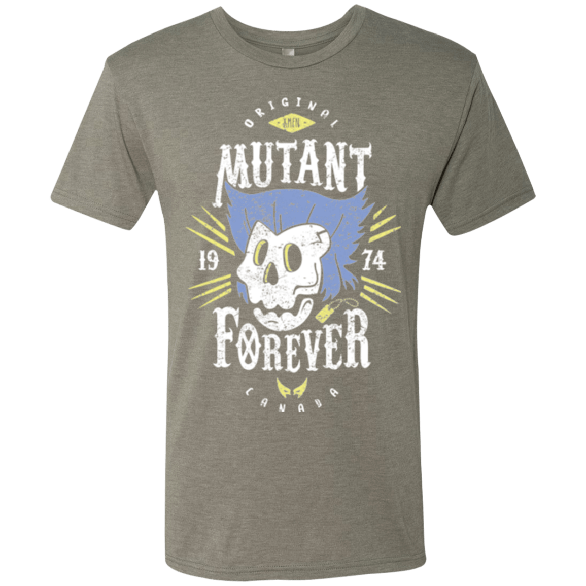 T-Shirts Venetian Grey / Small Mutant Forever Men's Triblend T-Shirt