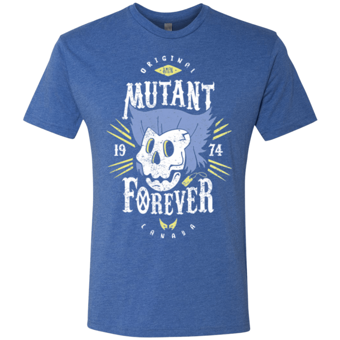 T-Shirts Vintage Royal / Small Mutant Forever Men's Triblend T-Shirt