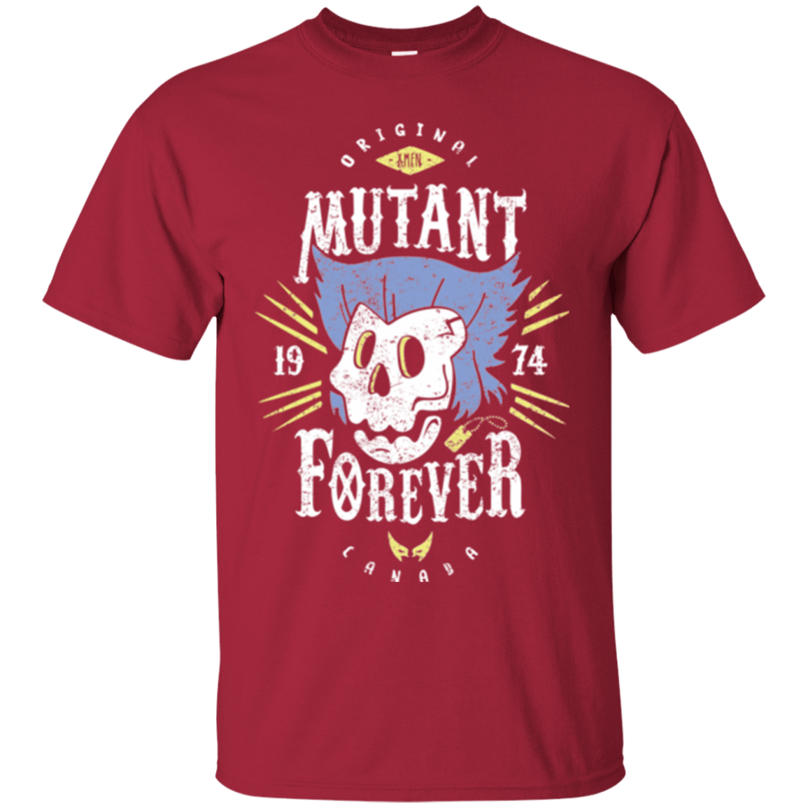T-Shirts Cardinal / Small Mutant Forever T-Shirt