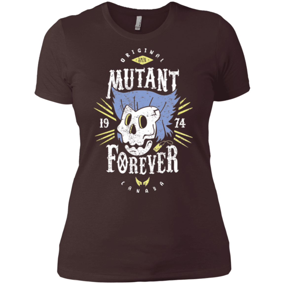 T-Shirts Dark Chocolate / X-Small Mutant Forever Women's Premium T-Shirt