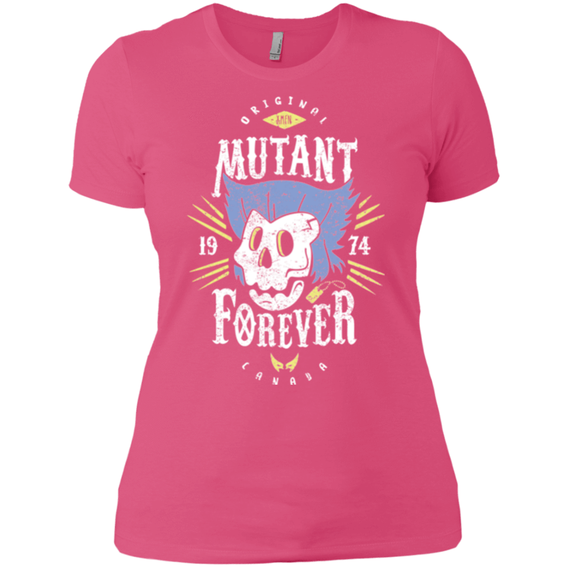T-Shirts Hot Pink / X-Small Mutant Forever Women's Premium T-Shirt