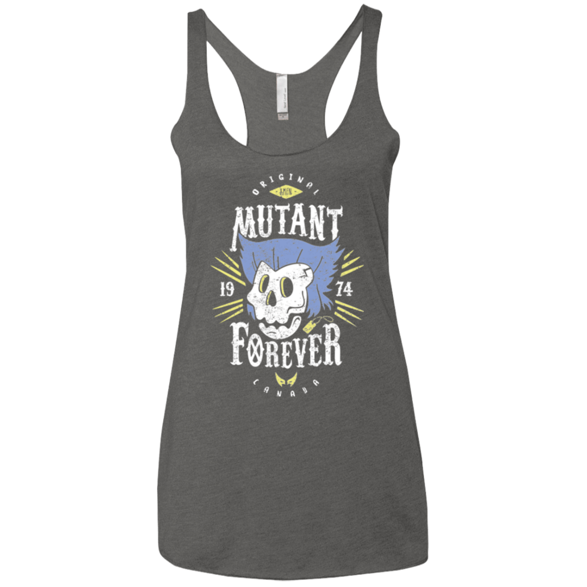 T-Shirts Premium Heather / X-Small Mutant Forever Women's Triblend Racerback Tank