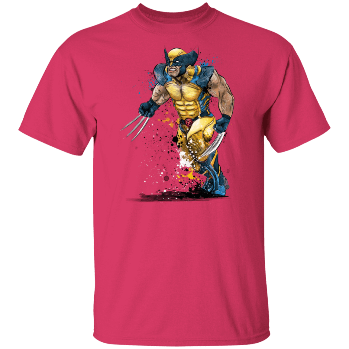 T-Shirts Heliconia / S Mutant Rage Watercolor T-Shirt