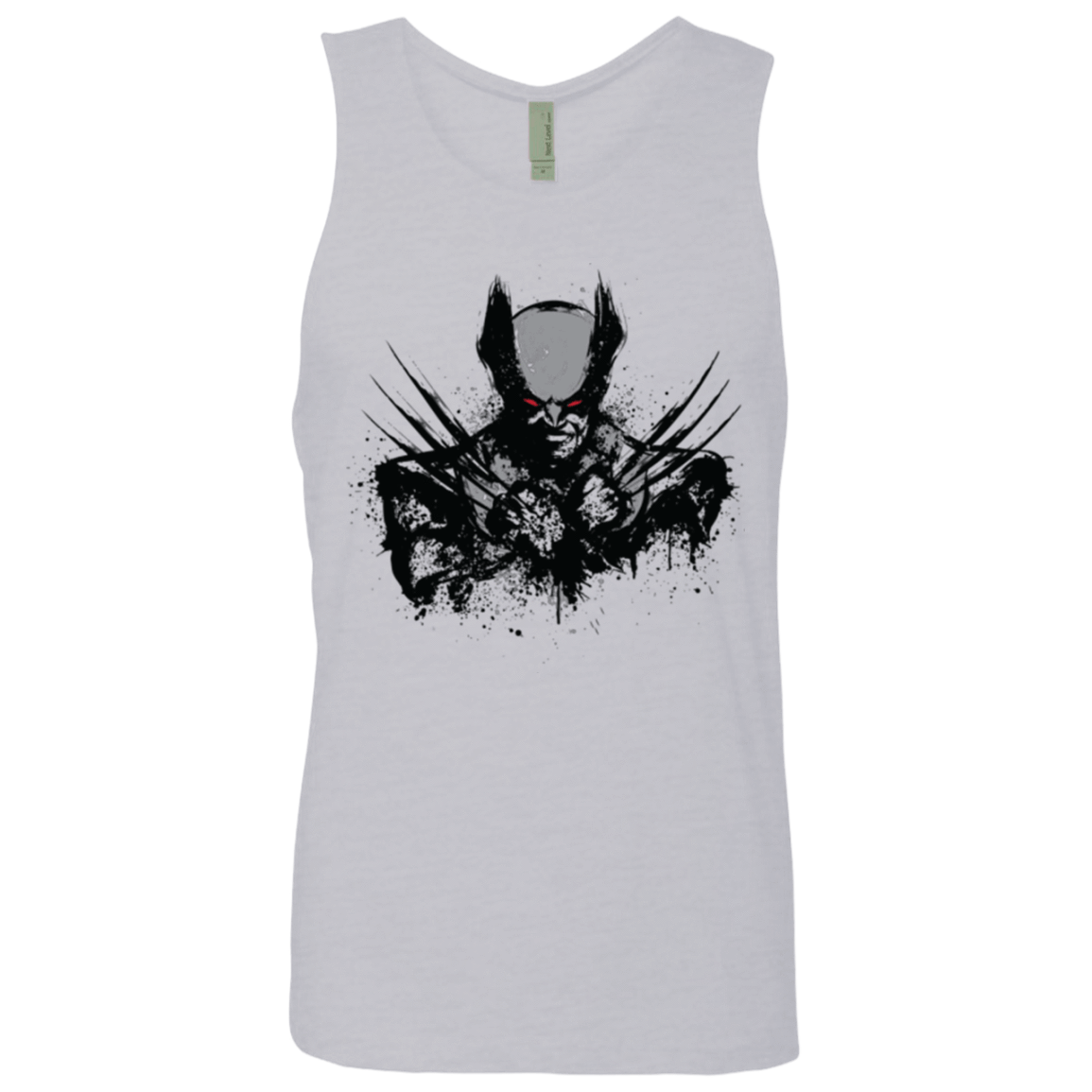 T-Shirts Heather Grey / Small Mutant Rage X Men's Premium Tank Top
