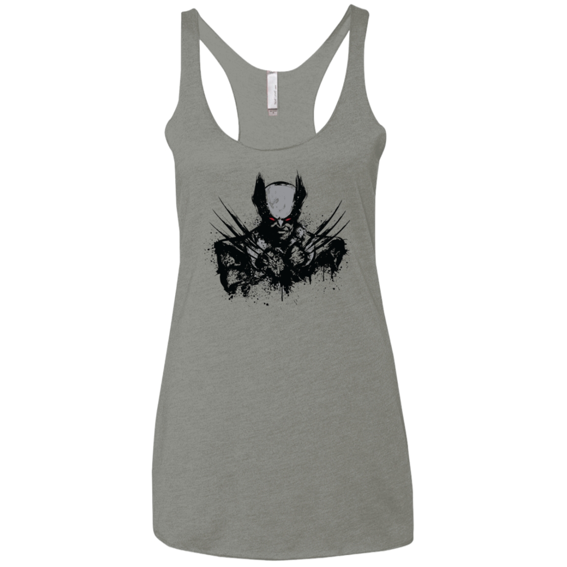 T-Shirts Venetian Grey / X-Small Mutant Rage X Women's Triblend Racerback Tank