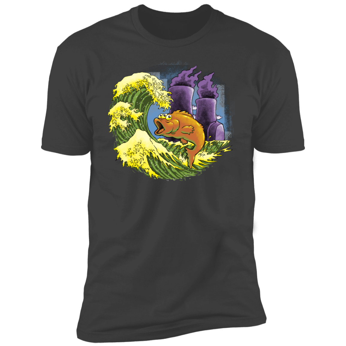 T-Shirts Heavy Metal / S Mutant Wave Men's Premium T-Shirt