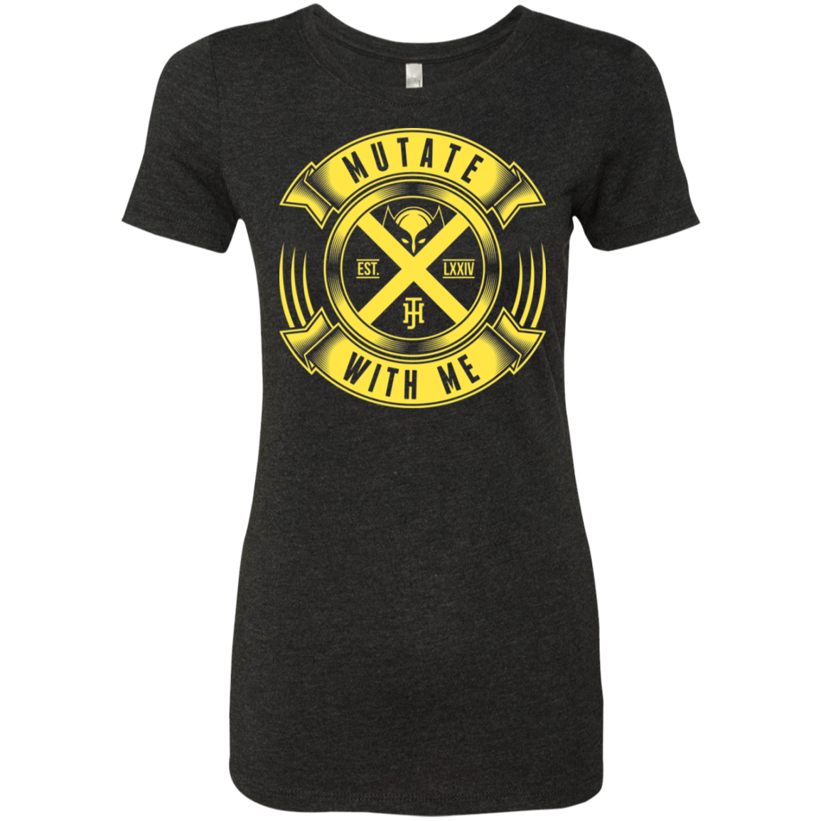 T-Shirts Vintage Black / S Mutate With Me Women's Triblend T-Shirt