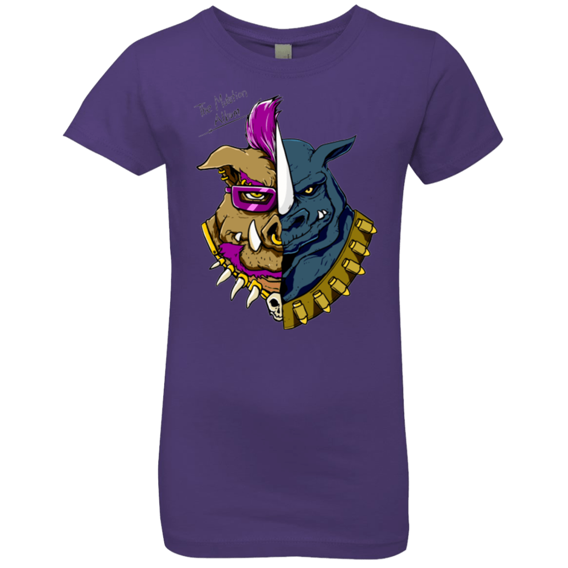 T-Shirts Purple Rush / YXS Mutation Album Girls Premium T-Shirt
