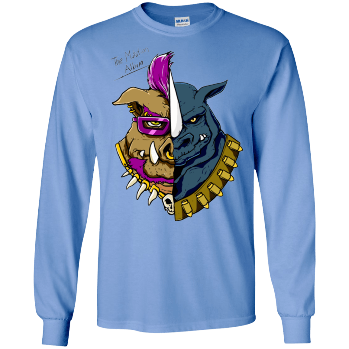 T-Shirts Carolina Blue / S Mutation album Men's Long Sleeve T-Shirt