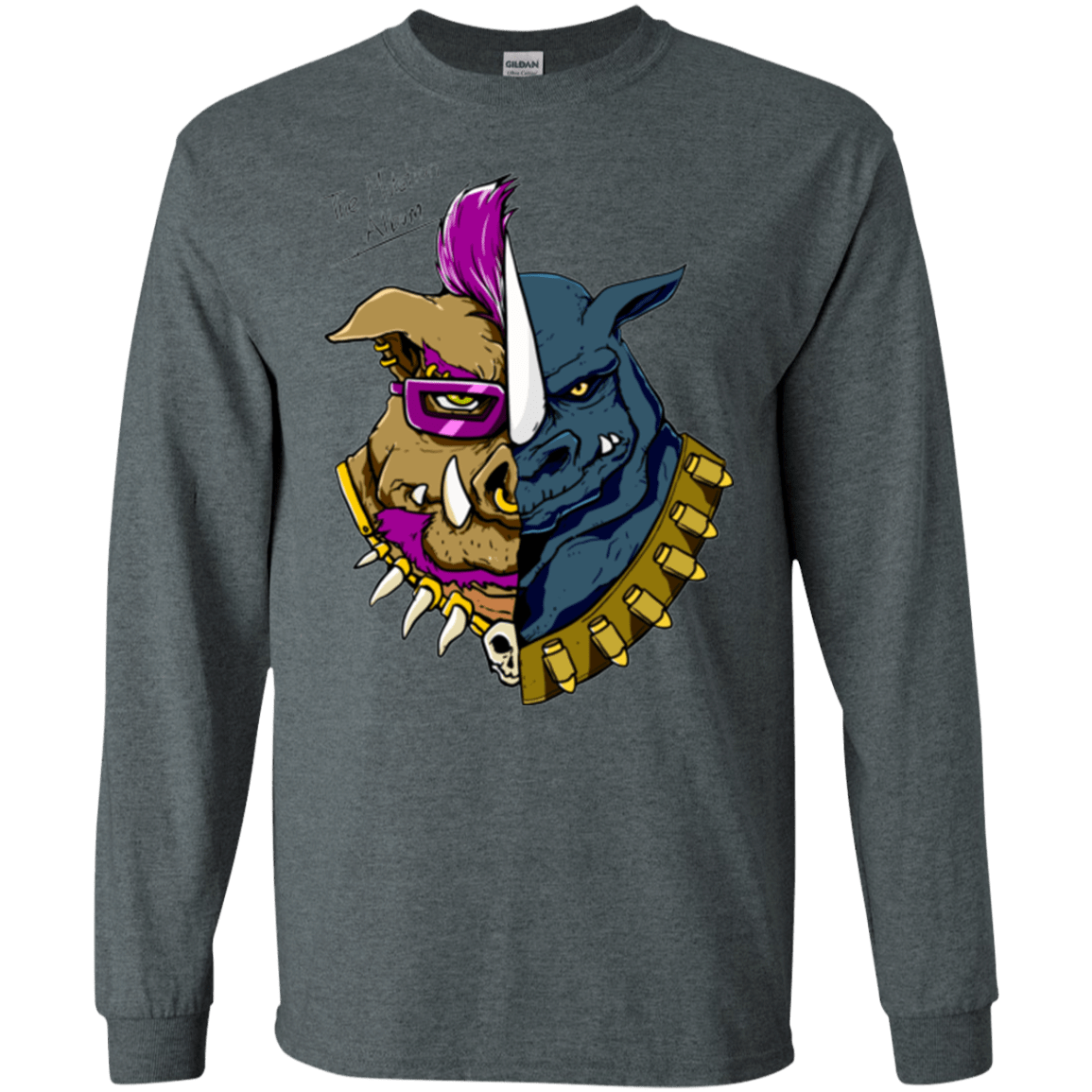 T-Shirts Dark Heather / S Mutation album Men's Long Sleeve T-Shirt