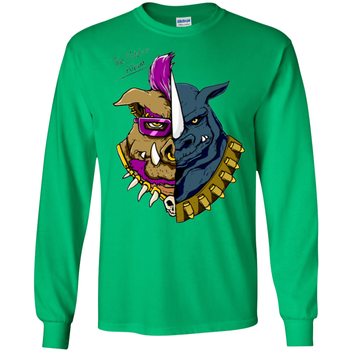 T-Shirts Irish Green / S Mutation album Men's Long Sleeve T-Shirt