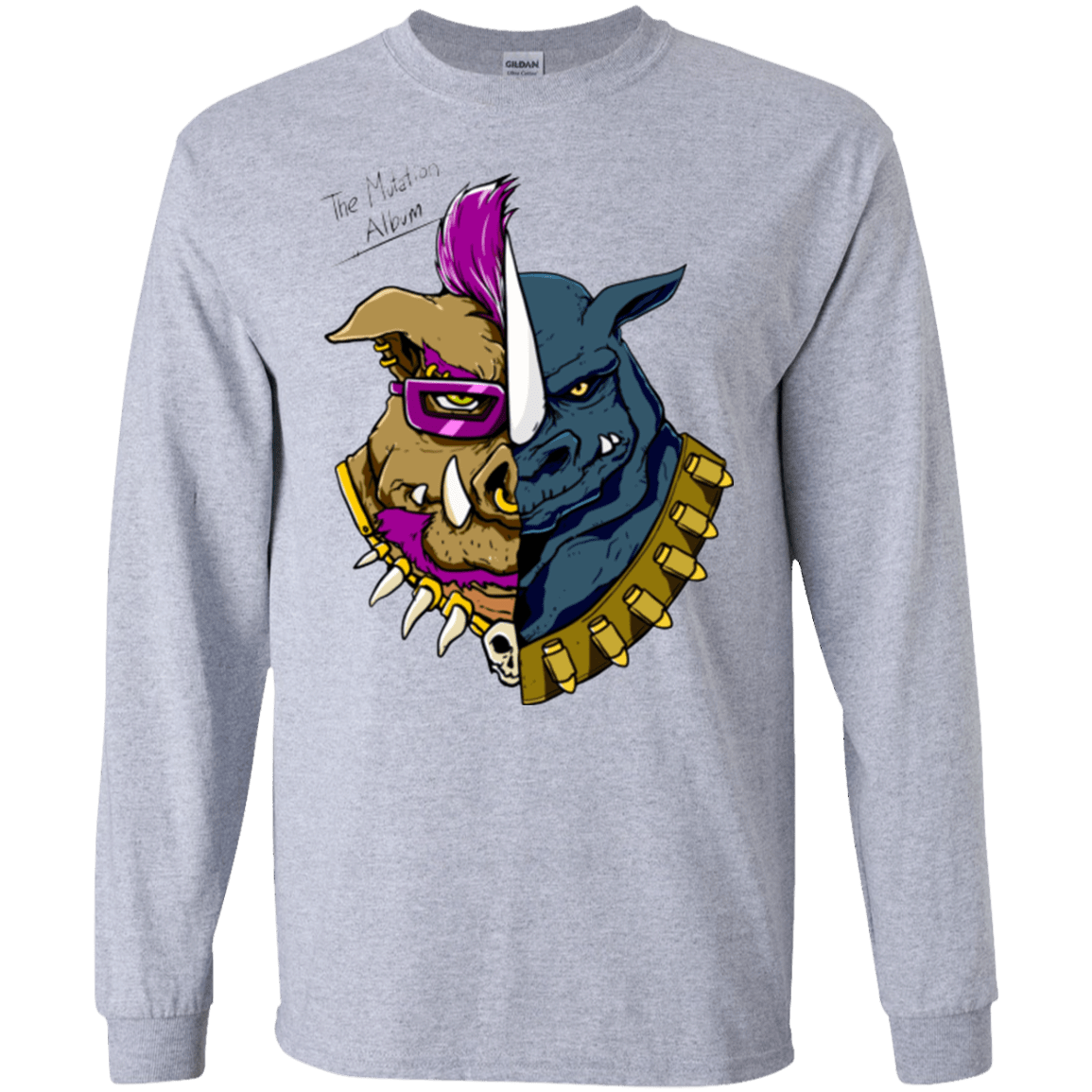 T-Shirts Sport Grey / S Mutation album Men's Long Sleeve T-Shirt