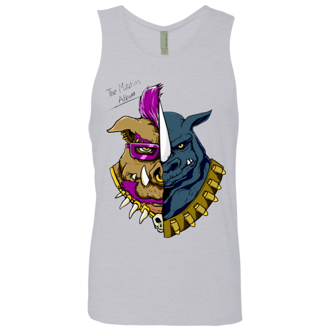 T-Shirts Heather Grey / Small Mutation Album Men's Premium Tank Top