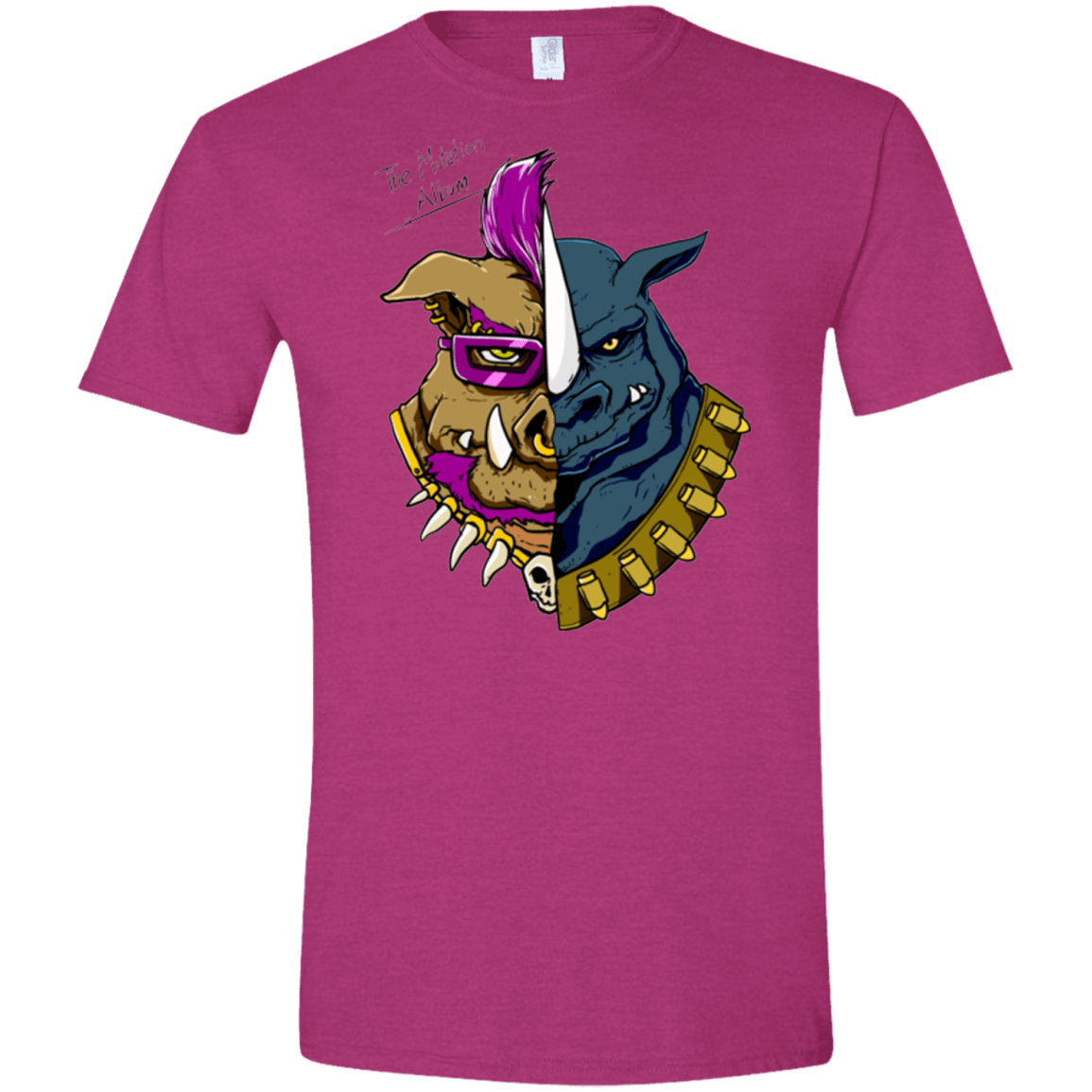 T-Shirts Antique Heliconia / S Mutation album Men's Semi-Fitted Softstyle