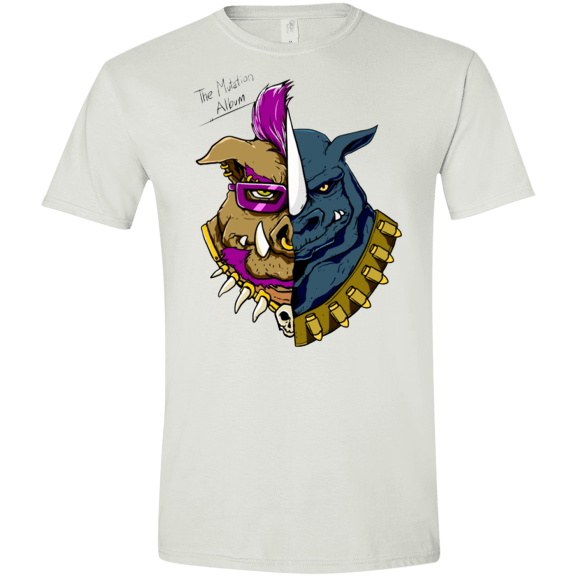 T-Shirts White / X-Small Mutation album Men's Semi-Fitted Softstyle