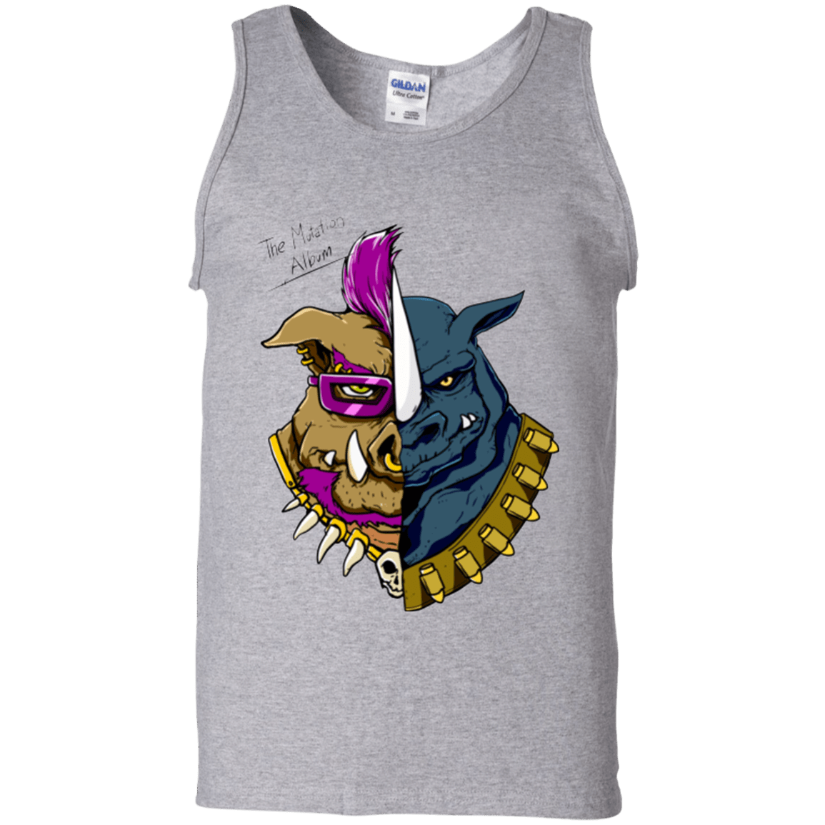 T-Shirts Sport Grey / S Mutation album Men's Tank Top