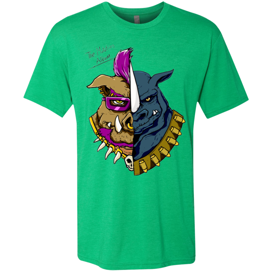 T-Shirts Envy / Small Mutation Album Men's Triblend T-Shirt