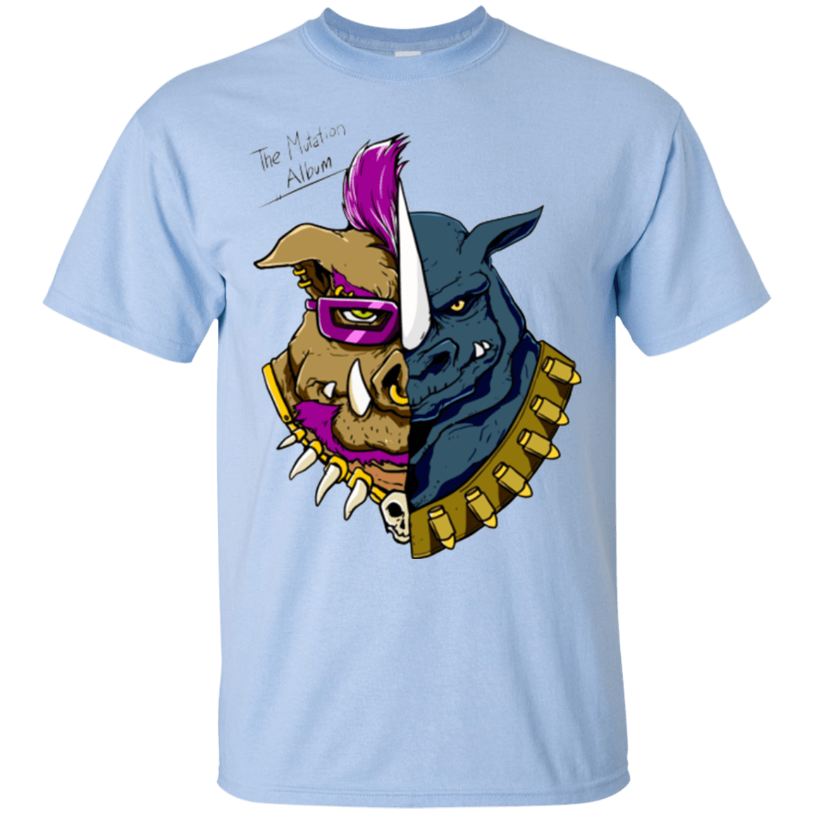 T-Shirts Light Blue / S Mutation album T-Shirt