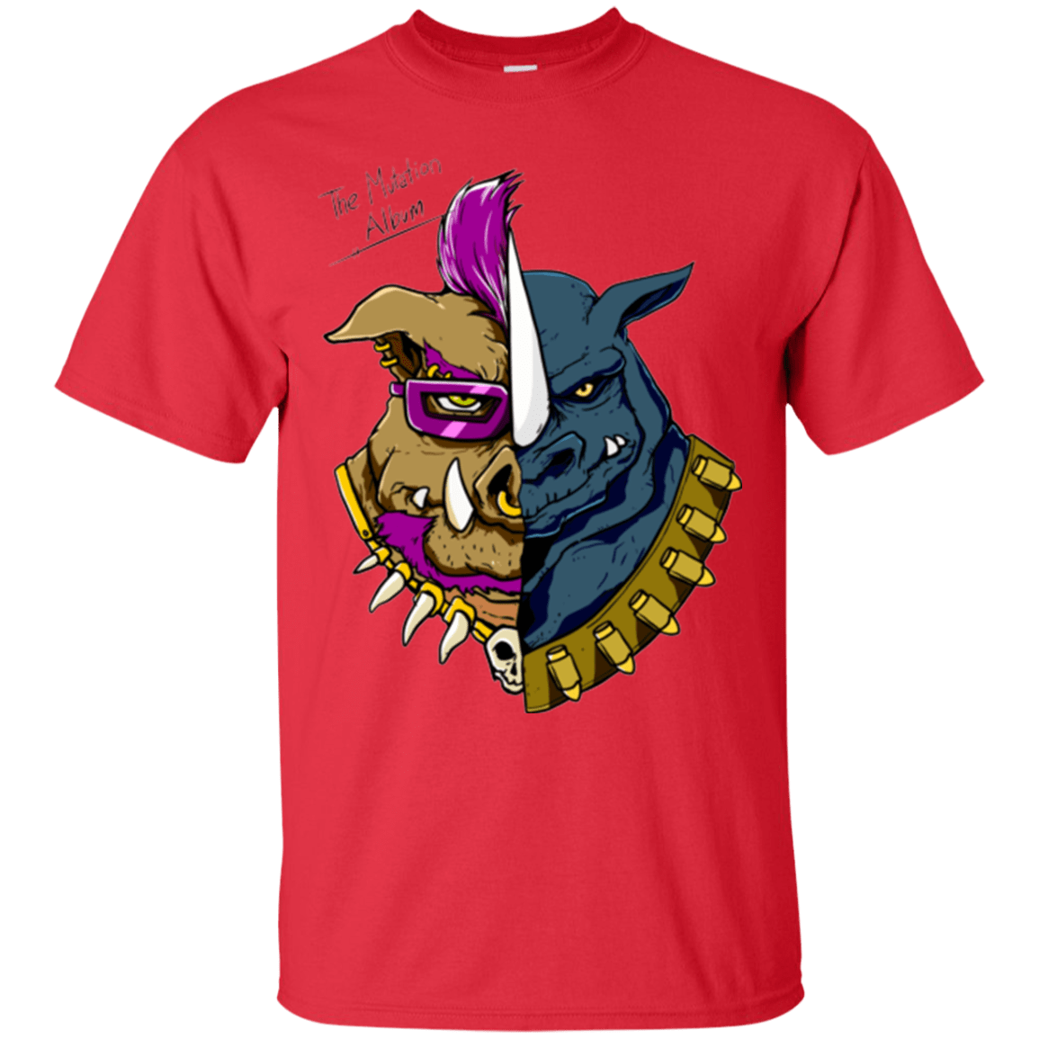 T-Shirts Red / S Mutation album T-Shirt