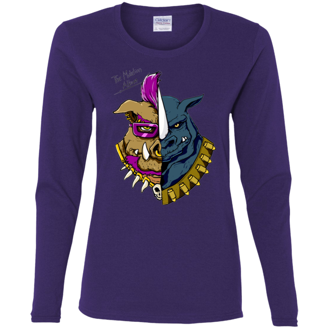 T-Shirts Purple / S Mutation album Women's Long Sleeve T-Shirt
