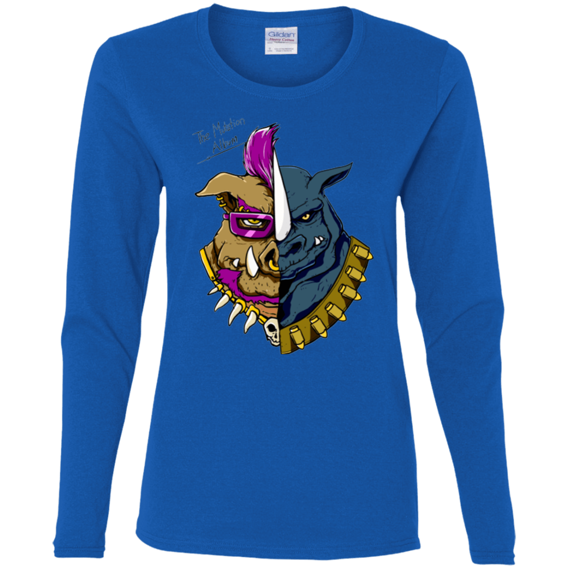 T-Shirts Royal / S Mutation album Women's Long Sleeve T-Shirt