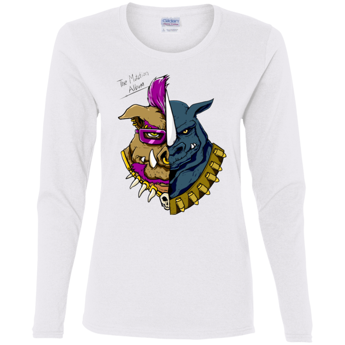 T-Shirts White / S Mutation album Women's Long Sleeve T-Shirt