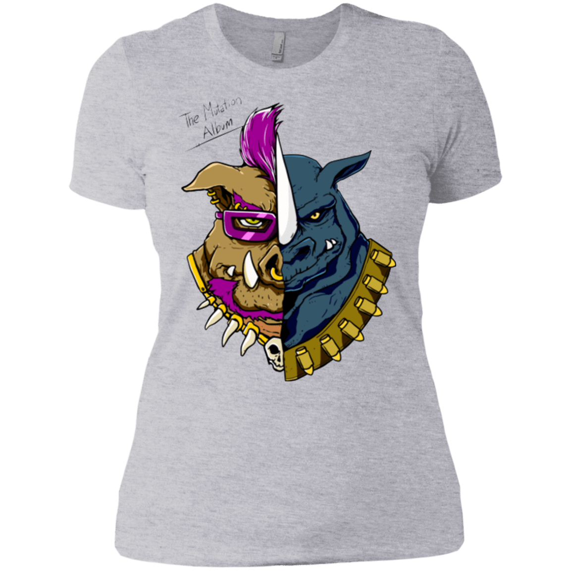 T-Shirts Heather Grey / X-Small Mutation Album Women's Premium T-Shirt