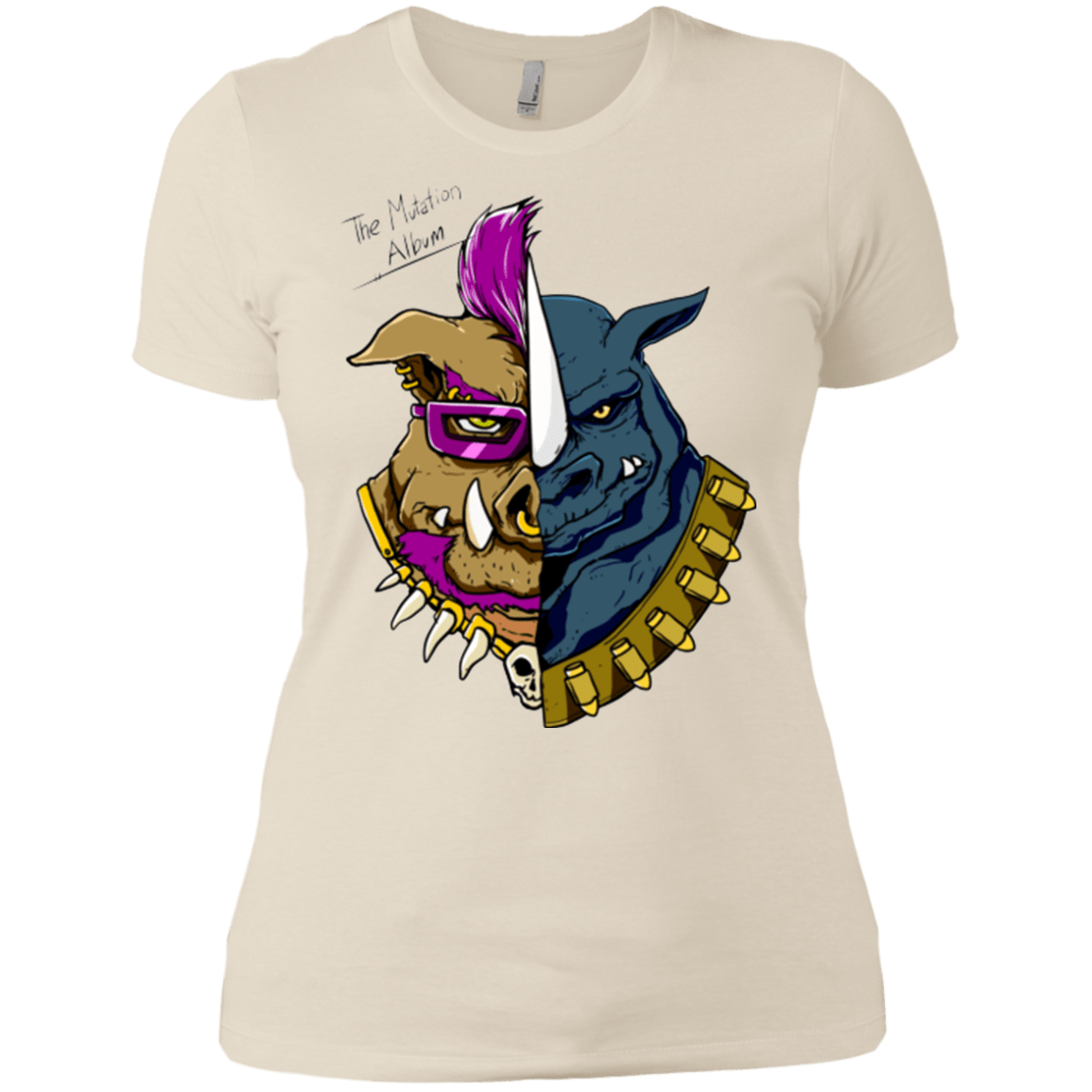 T-Shirts Ivory/ / X-Small Mutation album Women's Premium T-Shirt