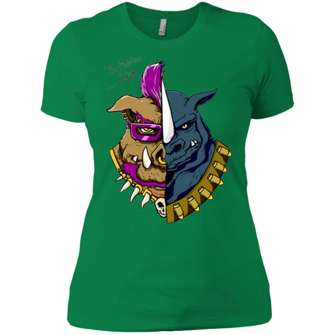 T-Shirts Kelly Green / X-Small Mutation Album Women's Premium T-Shirt