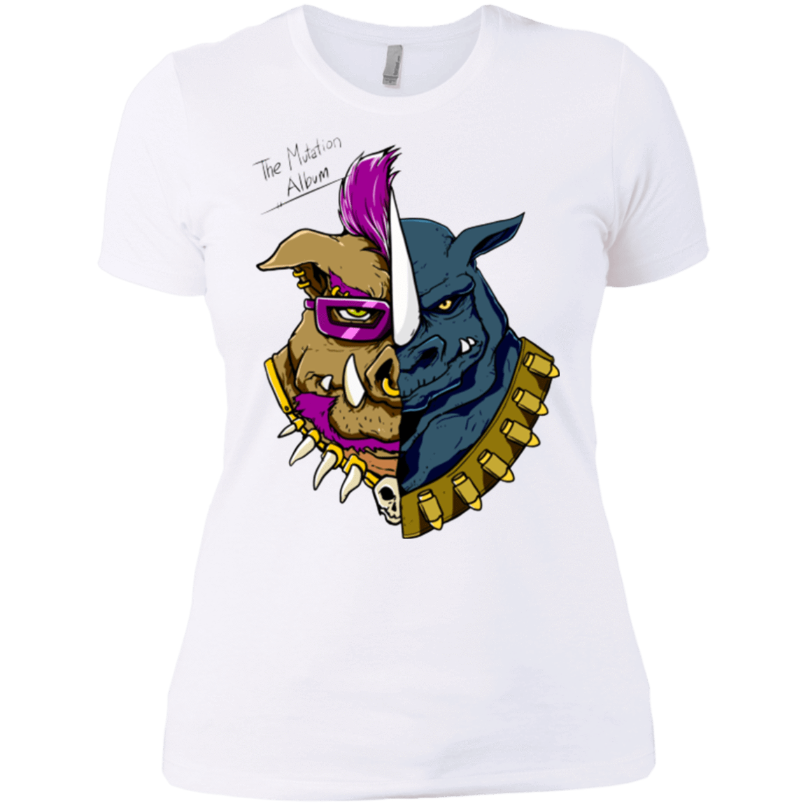 T-Shirts White / X-Small Mutation Album Women's Premium T-Shirt