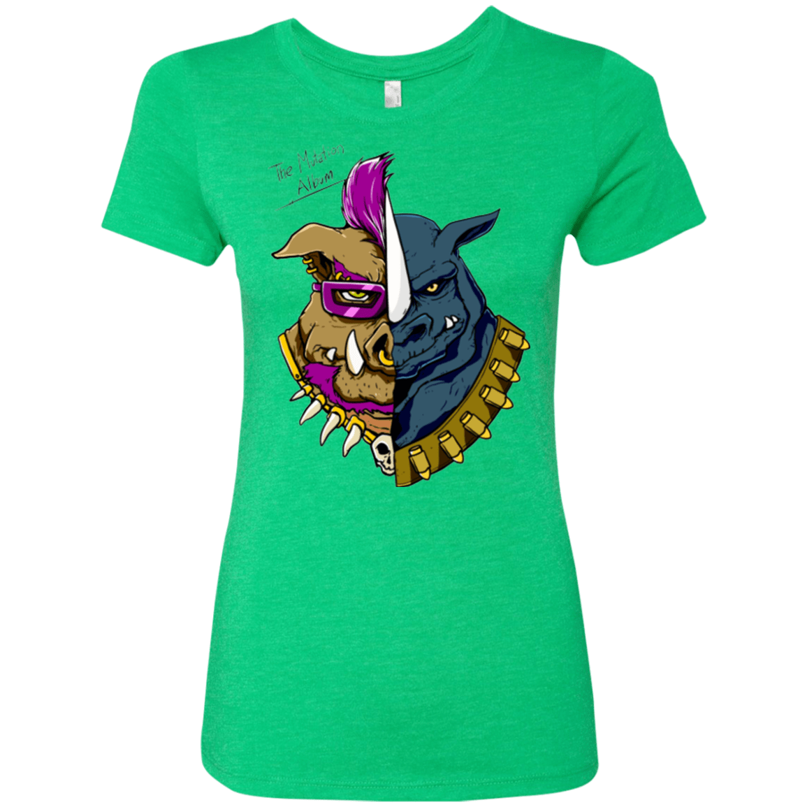 T-Shirts Envy / S Mutation album Women's Triblend T-Shirt