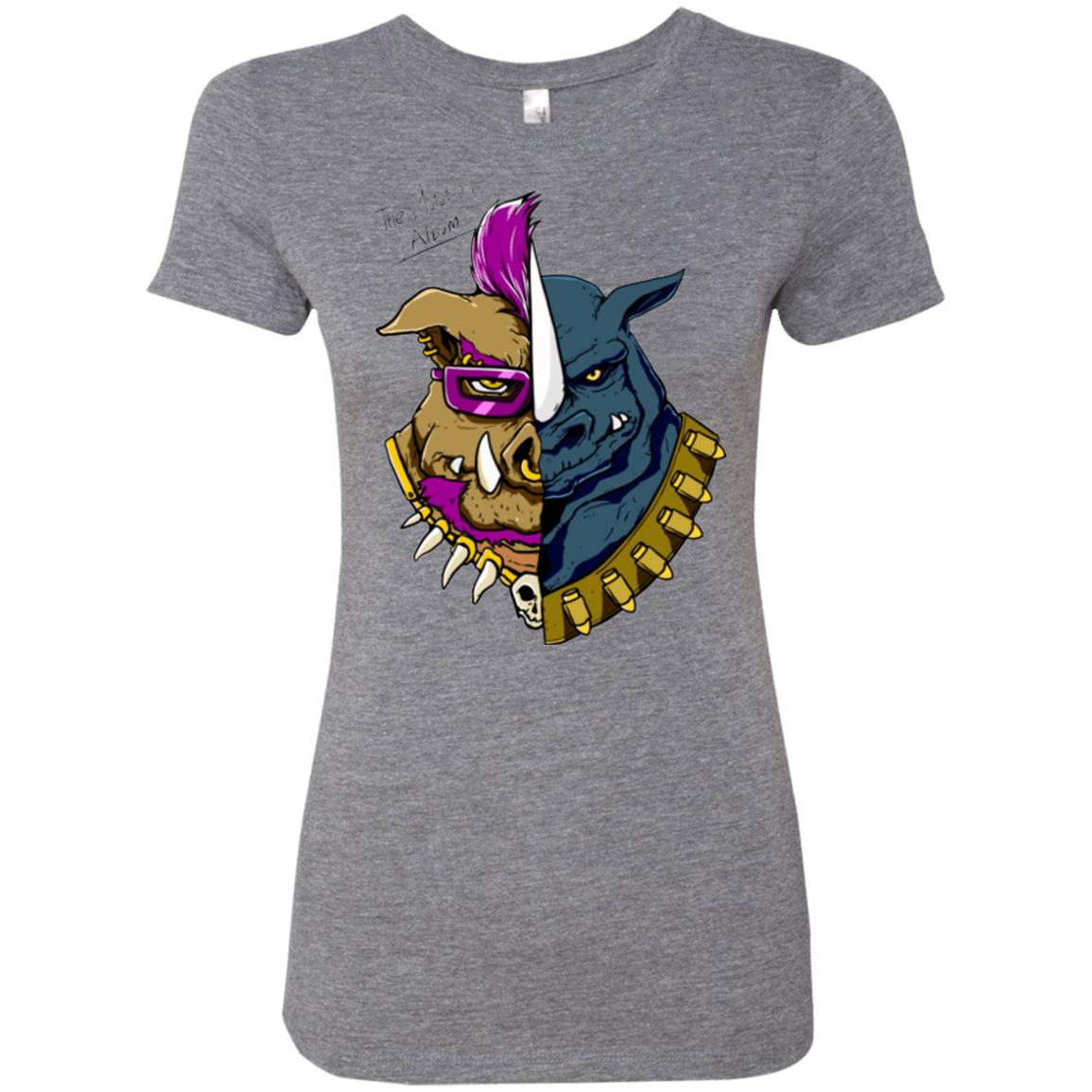 T-Shirts Premium Heather / Small Mutation Album Women's Triblend T-Shirt