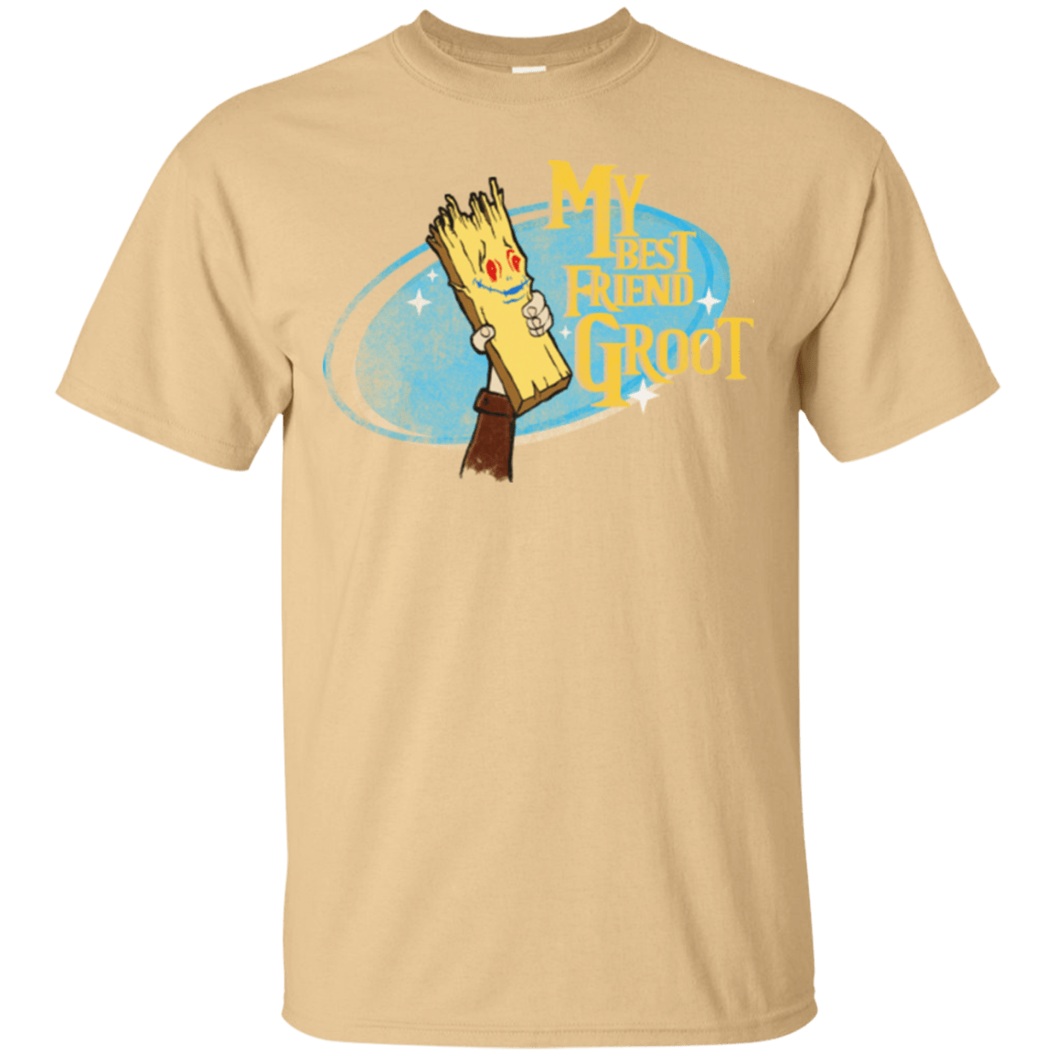 T-Shirts Vegas Gold / Small My Best Friend Groot T-Shirt