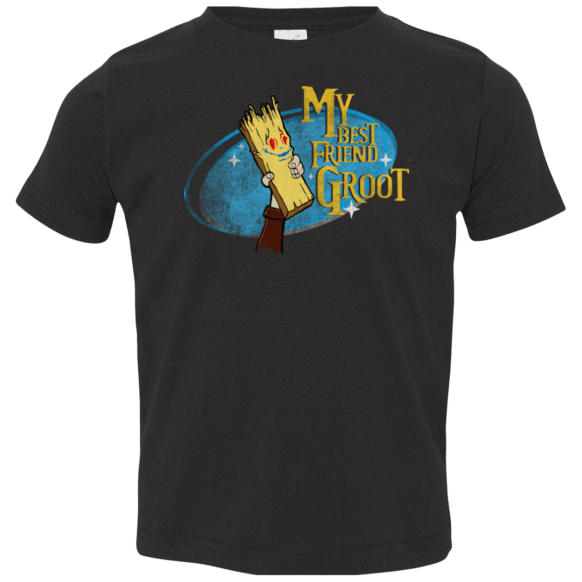 T-Shirts Black / 2T My Best Friend Groot Toddler Premium T-Shirt