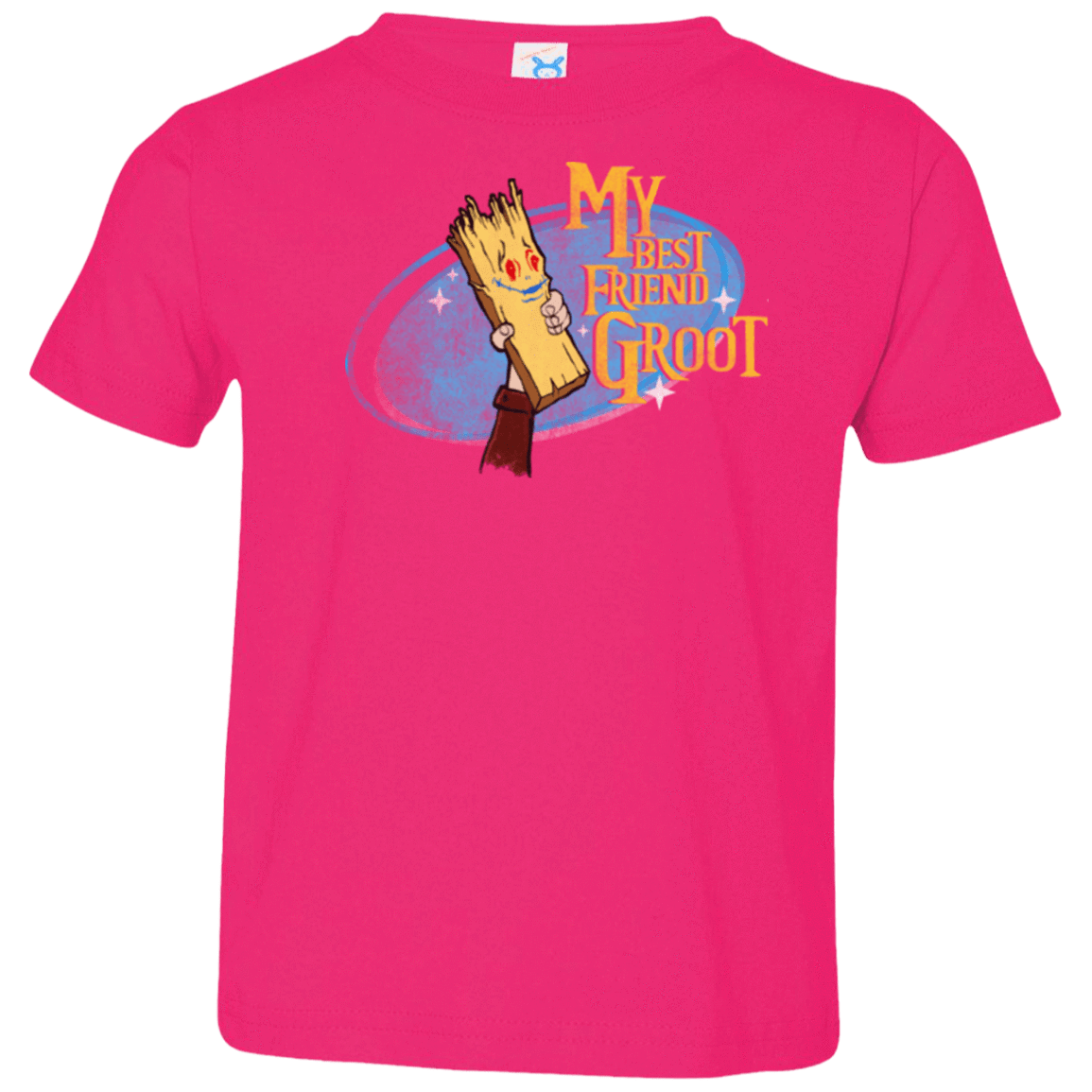 T-Shirts Hot Pink / 2T My Best Friend Groot Toddler Premium T-Shirt