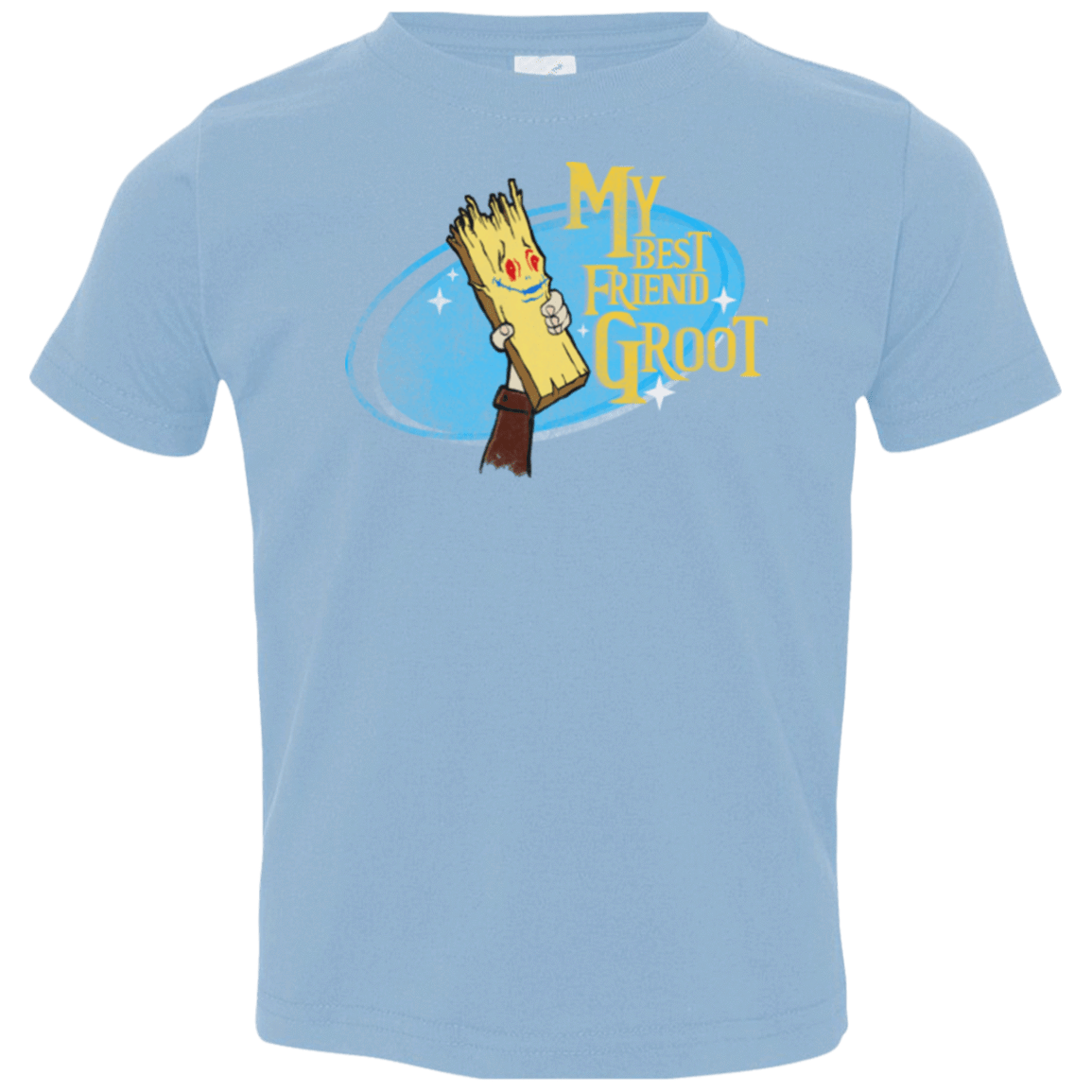 T-Shirts Light Blue / 2T My Best Friend Groot Toddler Premium T-Shirt