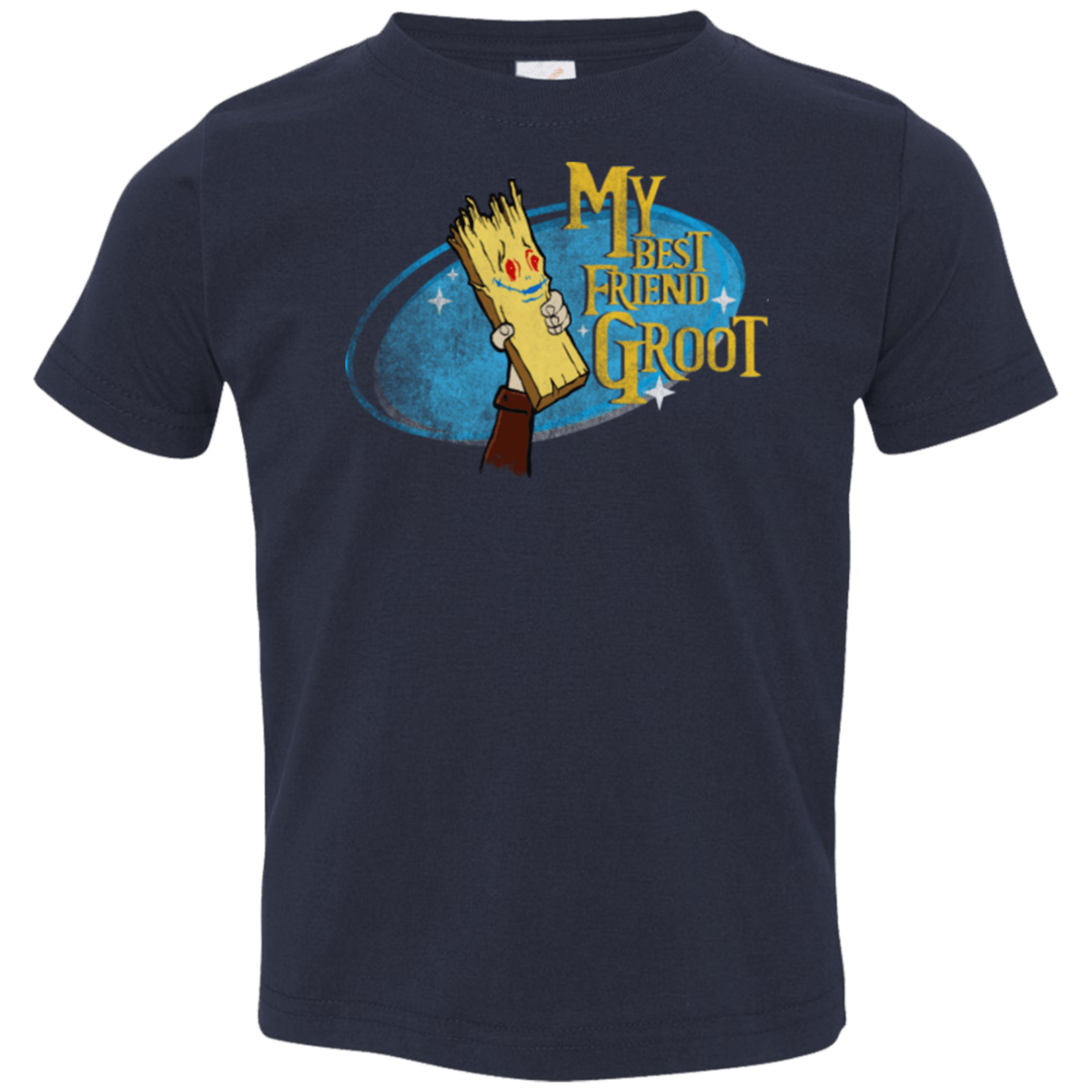 T-Shirts Navy / 2T My Best Friend Groot Toddler Premium T-Shirt