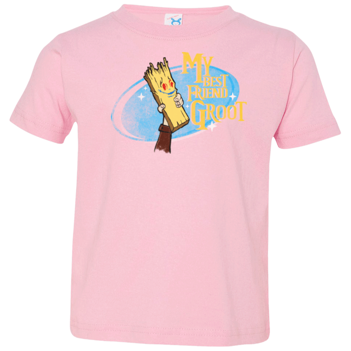 T-Shirts Pink / 2T My Best Friend Groot Toddler Premium T-Shirt