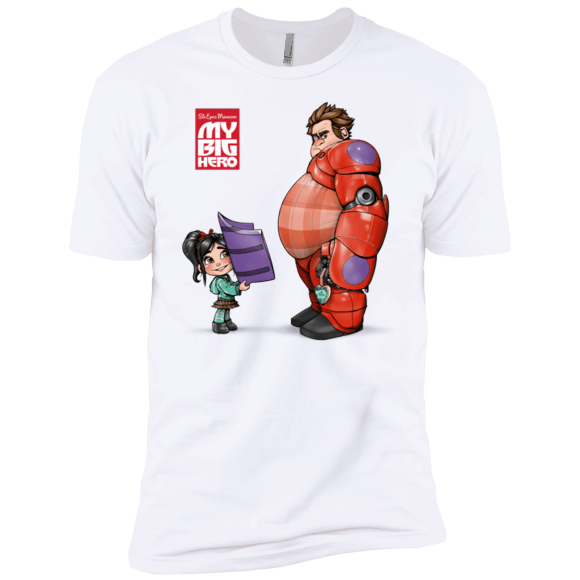 T-Shirts White / YXS My Big Hero Boys Premium T-Shirt