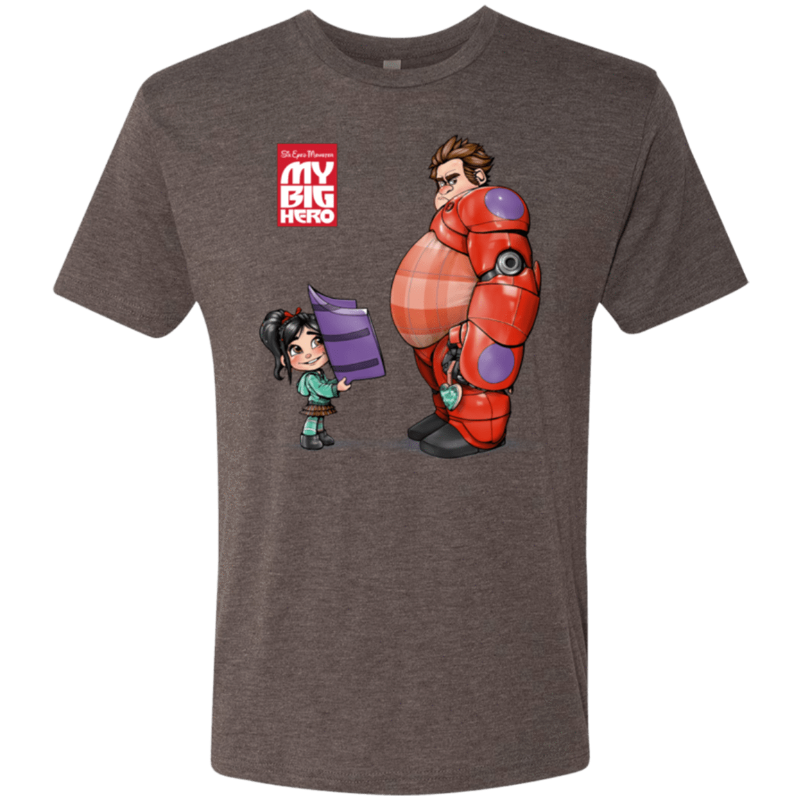 T-Shirts Macchiato / Small My Big Hero Men's Triblend T-Shirt