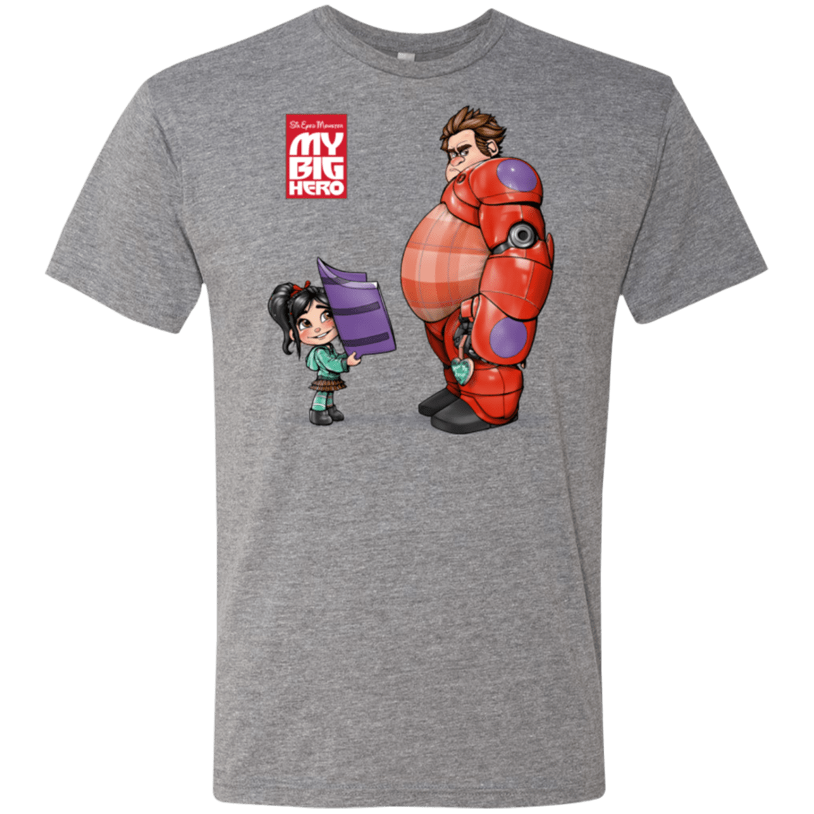 T-Shirts Premium Heather / Small My Big Hero Men's Triblend T-Shirt