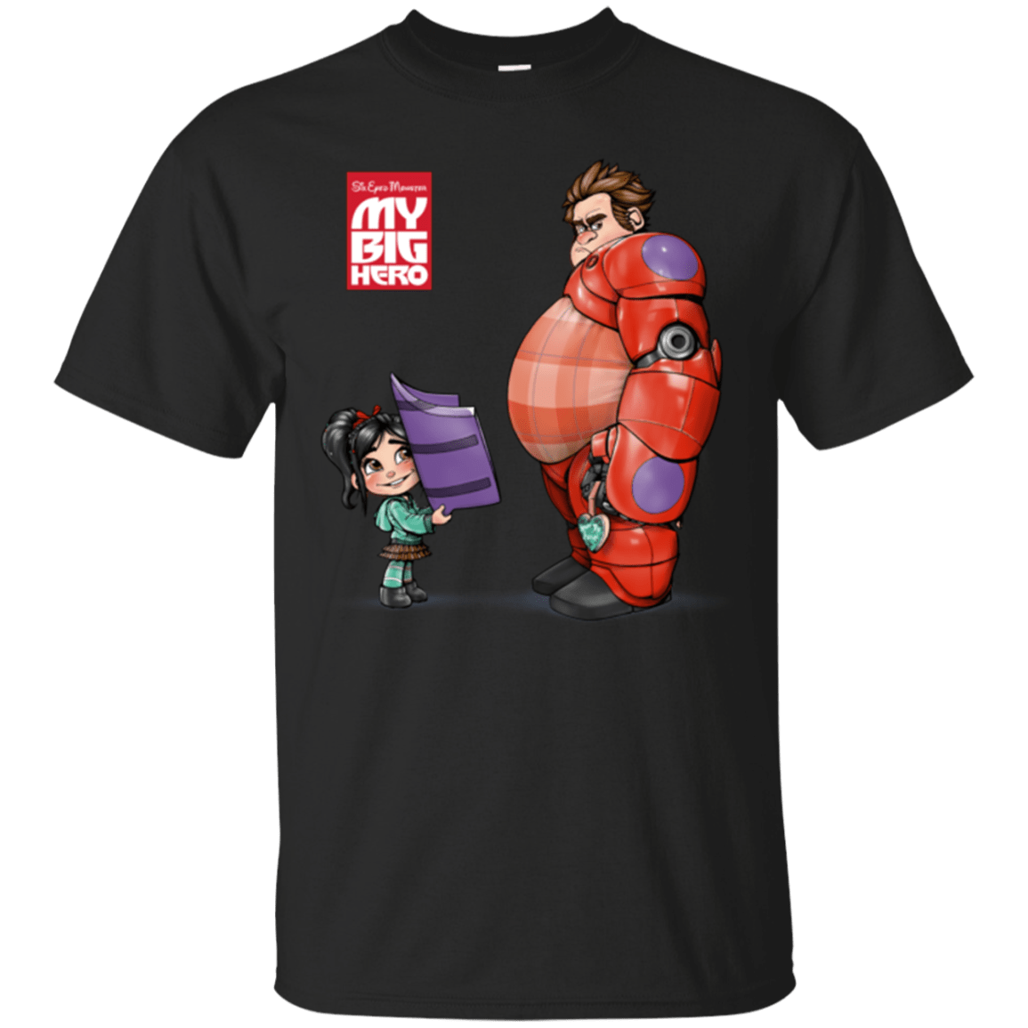 T-Shirts Black / Small My Big Hero T-Shirt