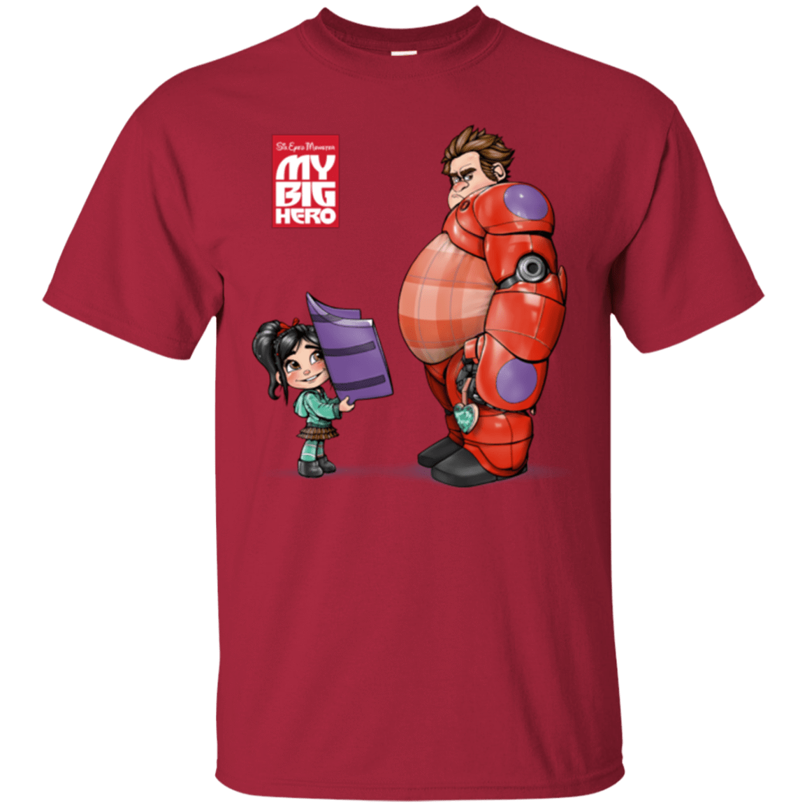 T-Shirts Cardinal / Small My Big Hero T-Shirt