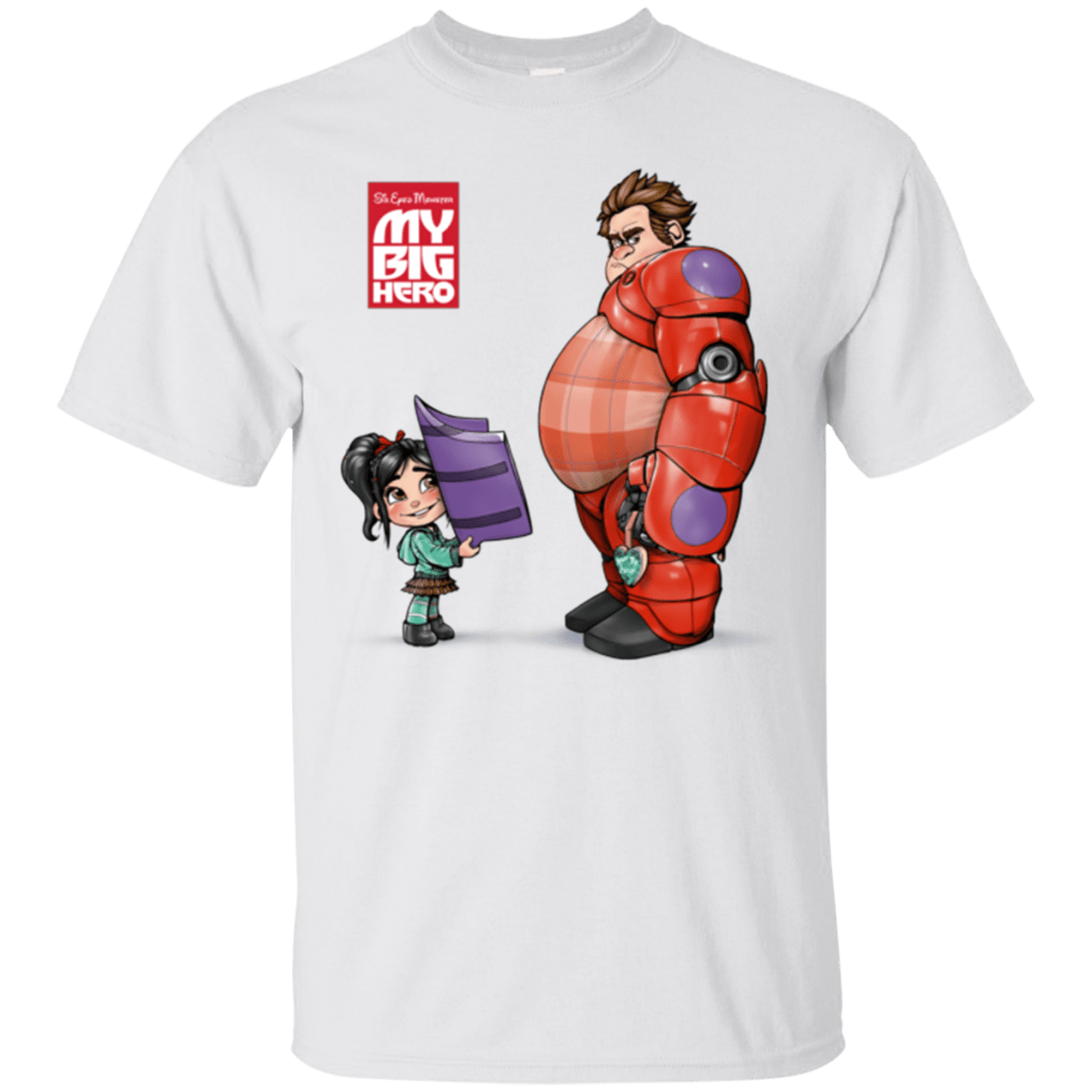 T-Shirts White / Small My Big Hero T-Shirt
