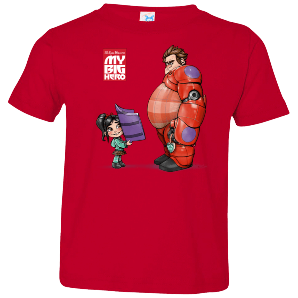 T-Shirts Red / 2T My Big Hero Toddler Premium T-Shirt